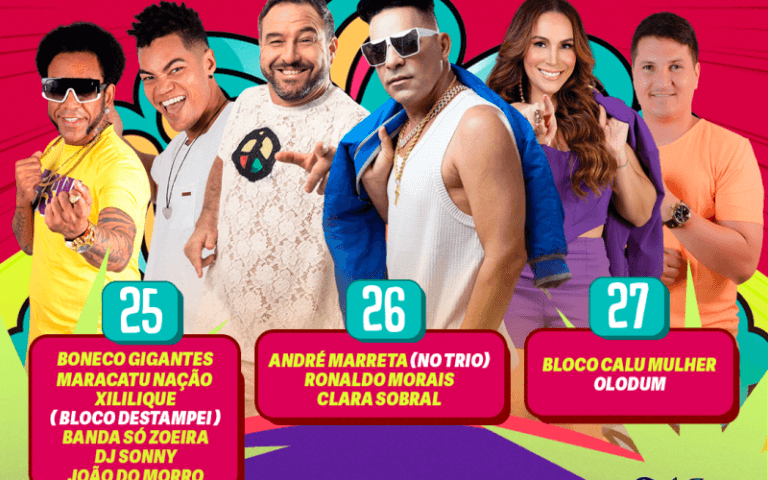 Prefeitura de Limoeiro divulga programação do Pré-Carnaval e Carnaval 2025